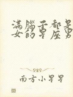 满脑子都是双子女的星座男