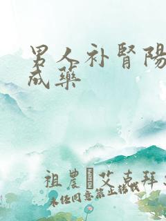 男人补肾阳的中成药