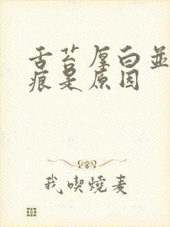 舌苔厚白并有齿痕是原因