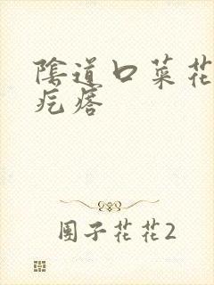 阴道口菜花状肉疙瘩