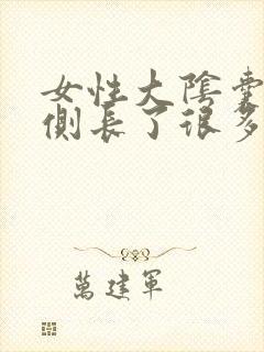 女性大阴囊唇内侧长了很多小颗粒