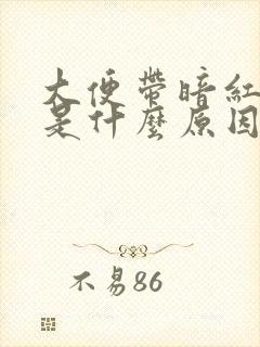 大便带暗红色血是什么原因