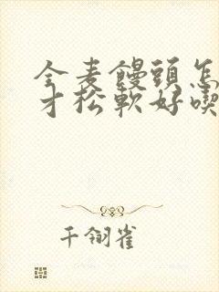 全麦馒头怎么做才松软好吃窍门