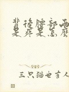 背后腰部两侧总是疼是怎么回事