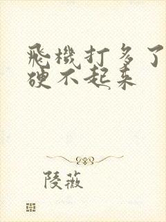 飞机打多了现在硬不起来