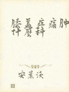 膝盖疼痛肿胀挂什么科