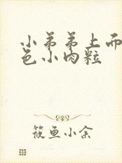 小弟弟上面有白色小肉粒