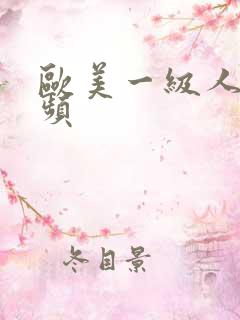 欧美一级人妖视频