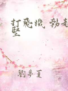 打飞机 勃起不坚