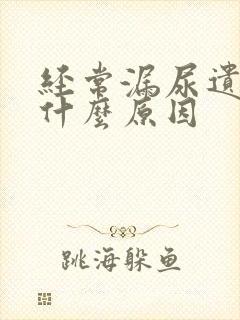 经常漏尿遗尿是什么原因