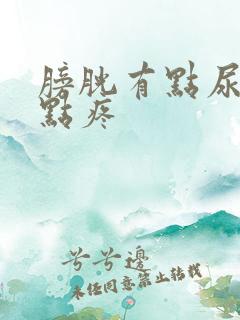 膀胱有点尿就有点疼