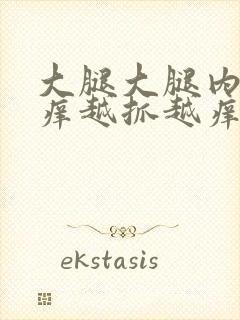 大腿大腿内侧痒痒越抓越痒有小红疙瘩