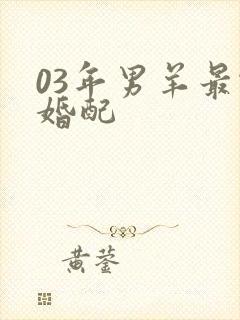 03年男羊最佳婚配