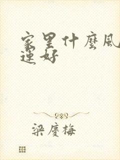 家里什么风水财运好