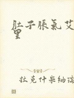 肚子胀气艾灸哪里