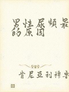 男性尿频最常见的原因