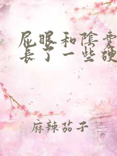 屁眼和阴囊中间长了一些硬疙瘩