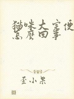 猫咪大完便拉血怎么回事