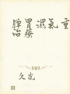 脾胃湿气重怎样治疗