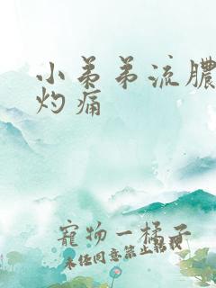 小弟弟流脓小便灼痛