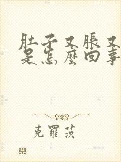 肚子又胀又想吐是怎么回事