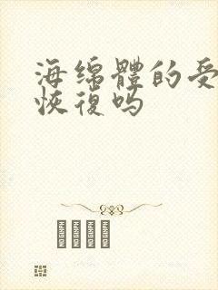 海绵体的受损会恢复吗