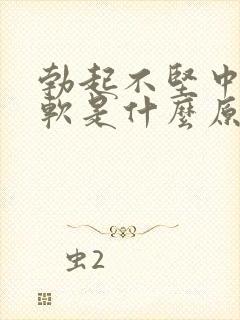 勃起不坚中途疲软是什么原因