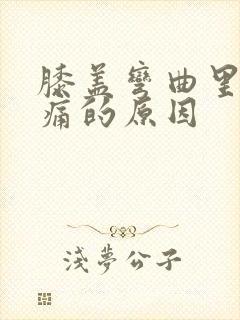 膝盖弯曲里面疼痛的原因