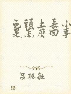 龟头上长小颗粒是怎么回事呢