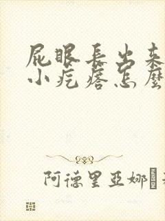 屁眼长出来一个小疙瘩怎么回事
