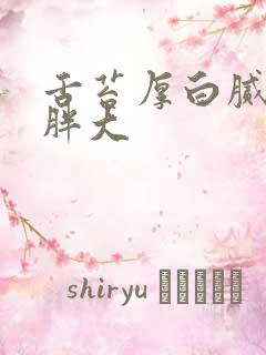 舌苔厚白腻舌体胖大