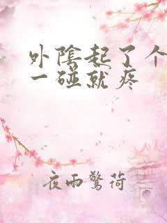 外阴起了个疙瘩一碰就疼