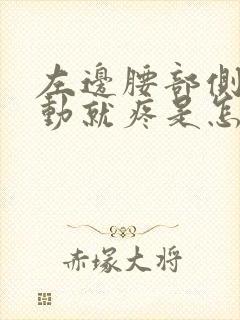 左边腰部侧面一动就疼是怎么回事