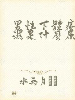 男性下体瘙痒潮湿是什么原因