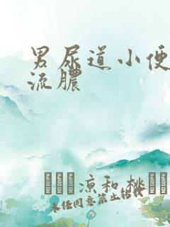 男尿道小便刺痛流脓