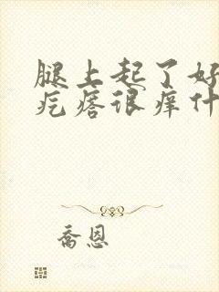 腿上起了好多红疙瘩很痒什么原因