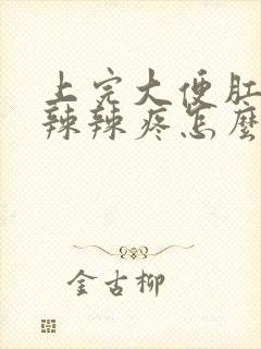 上完大便肛门火辣辣疼怎么回事