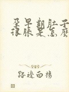 孕早期肚子很硬很胀是怎么回事