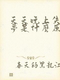 天天晚上失眠做梦是什么原因引起的