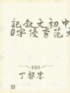 记叙文初中600字优秀范文