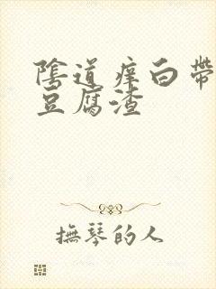 阴道痒白带发黄豆腐渣