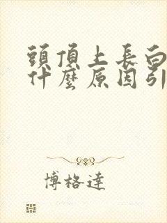 头顶上长白发是什么原因引起的