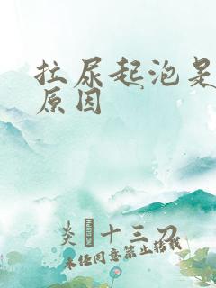 拉尿起泡是什么原因