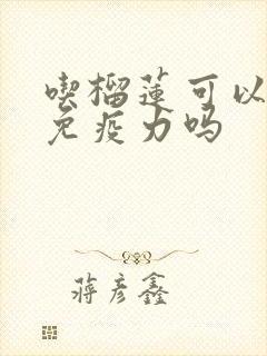 吃榴莲可以增加免疫力吗