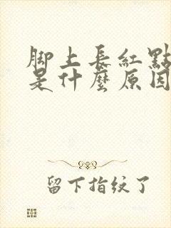 脚上长红点很痒是什么原因