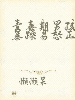 青春期男孩脾气暴躁易怒正常吗