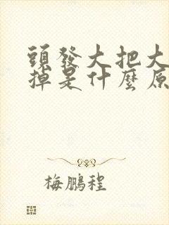 头发大把大把的掉是什么原因女性