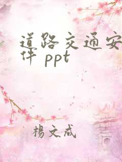 道路交通安全课件 ppt