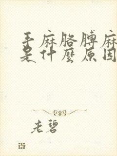 手麻胳膊麻腿麻是什么原因引起的