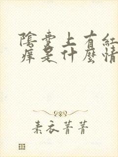 阴囊上有红点还痒是什么情况